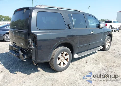 2009 Nissan Armada Se из США, поврежденный, VIN 5N1BA08D69N606685